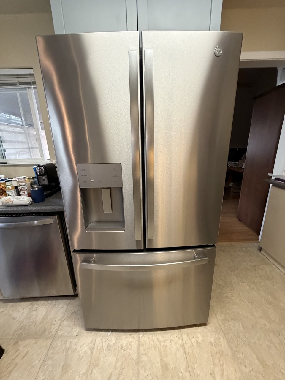 GE French Door Refrigerator Freezer Icing Up and Ice Maker Over-Icing in Millbrae, CA