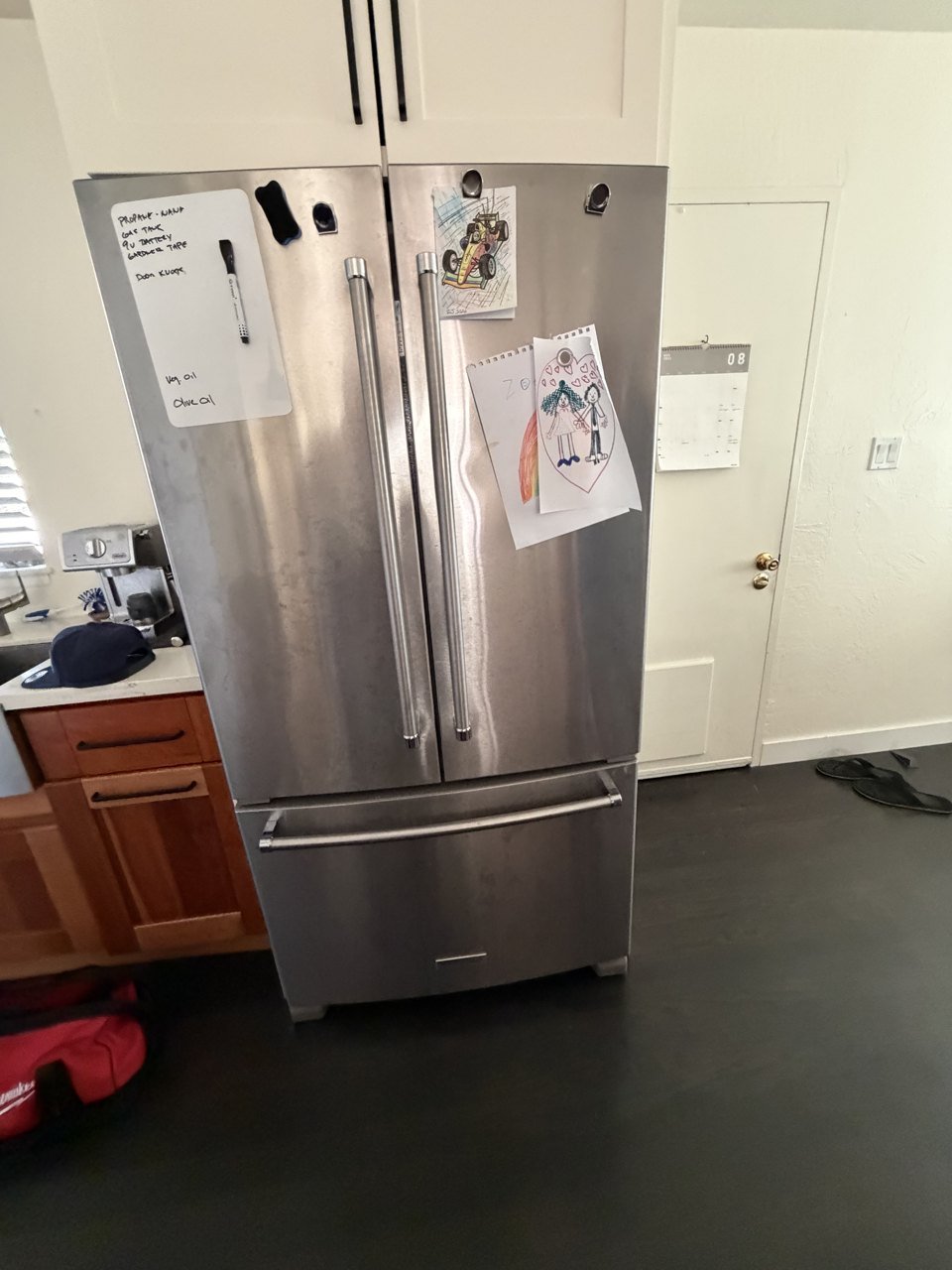 KitchenAid French Door Refrigerator Defrost Repair in Santa Clara, CA