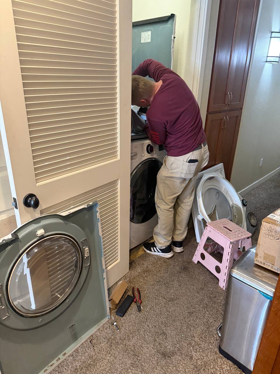 Stackable Dryer repair in Livermore, CA by ADRIUM — photo 1