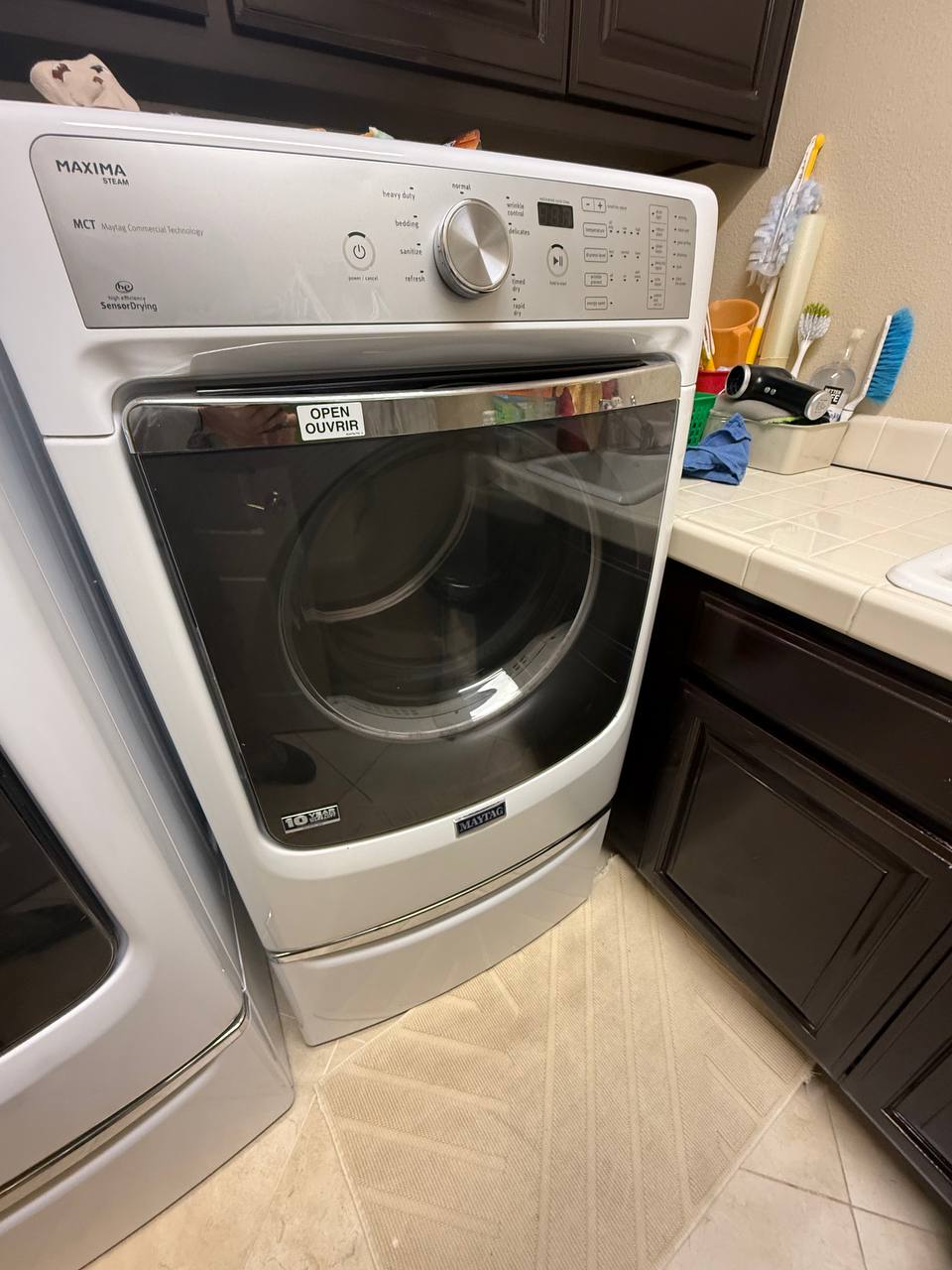 Maytag Maxima Dryer Door Sagging, Won't Start · San Ramon in San Ramon, CA